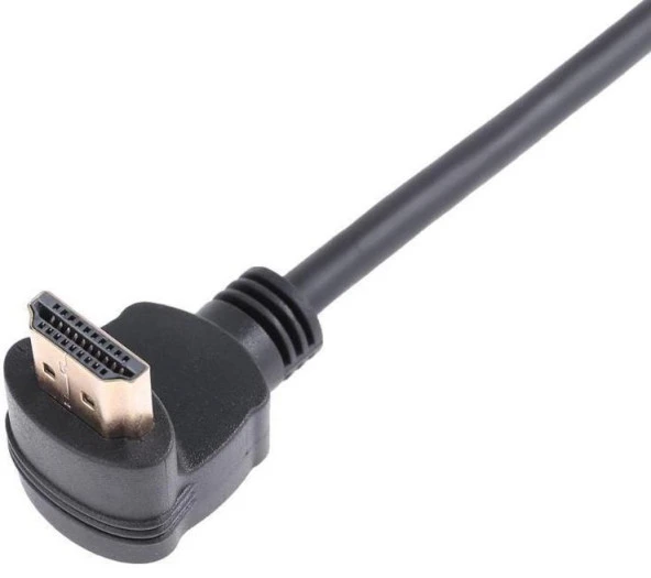 PrimeX PX-4684 Hdmi Dişi Erkek Uzatma, 15cm 90 Derece HDMI Uzatma Kablosu HDMI Uzatma, L Tip HDMI Uzatma 15cm - 3