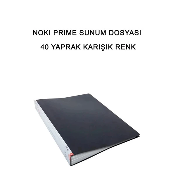 Sunum Dosyası 40 Yaprak Karışık Renk