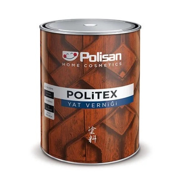 Polisan Politex Yat Verniği Şeffaf - 12 KG