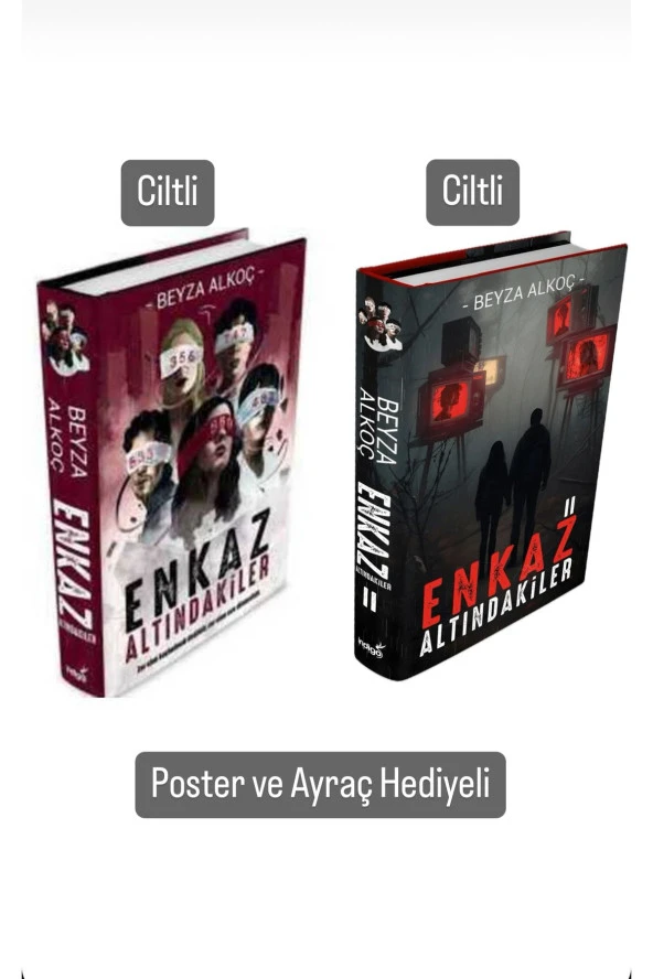 Enkaz Altındakiler 1-2 Set (Ciltli) poster be ayraçlı