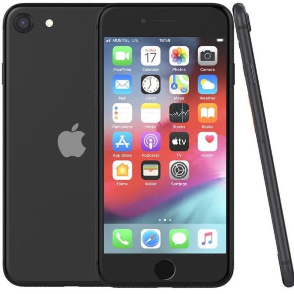 Yenilenmiş iPhone SE 2020 64 GB Siyah Cep Telefonu (12 Ay Garantili) - C Kalite