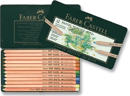 Faber-Castell Pitt Pastel Boya Kalemi 12 Renk