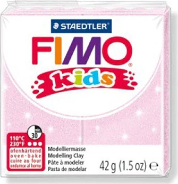 Staedtler Fimo Kids Polimer Kil 42Gr. Pearl Rosa ürün görseli 1