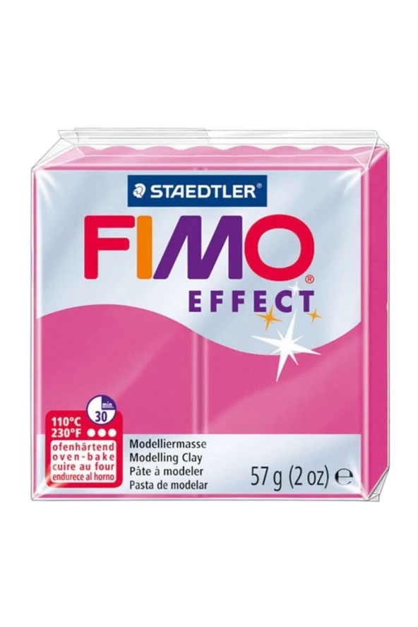 Fimo 8020-286 03 Kil Effect 57gr Kristal Yakut