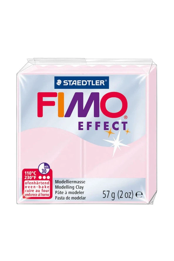 Fimo Effect Polimer Kil 206 Rose Quartz (Mücevher Renkleri)