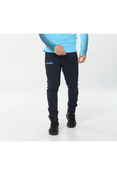 Diadora Ritim - Erkek Likralı Lacivert-Turkuaz Eşofman Altı - RitimALT - 2