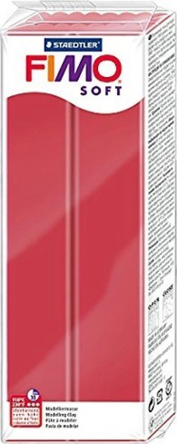 Staedtler Fimo Soft Polimer Kil 454 g Cherry Red
