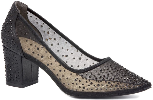 Gedikpaşalı End 20Y 5167 Siyah Bayan Ayakkabı Abiye