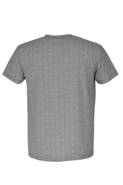 Erkek Sıfır Yaka Kıs Kol Tişört T179 BGL-ST03740 - Resim 10