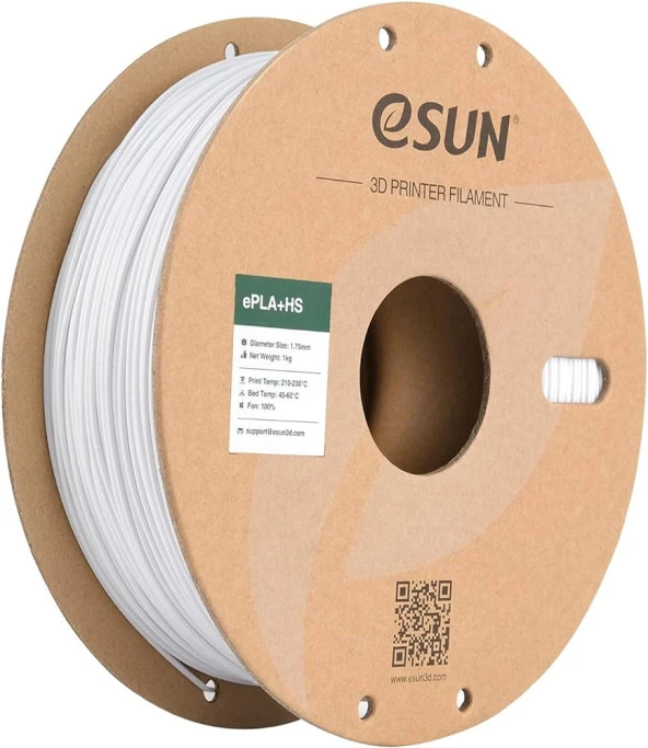 eSUN HYPER SPEED PLA-HS Filament BEYAZ 1,75 mm 1 kg