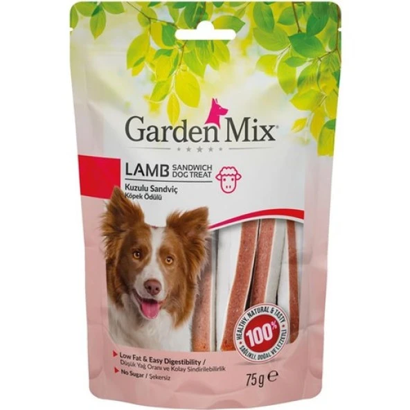 Gardenmix Kuzulu Sandviç Köpek Ödülü 75 Gr SKT:12/2025