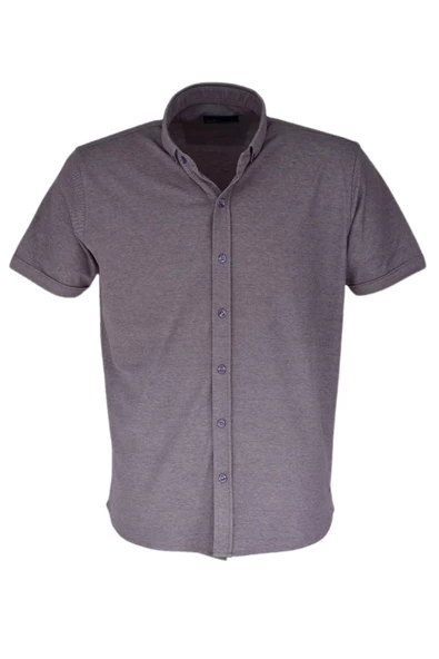 Erkek Önden Düğmeli Yakalı Tişört R4680 BGL-ST03770 - Resim 10