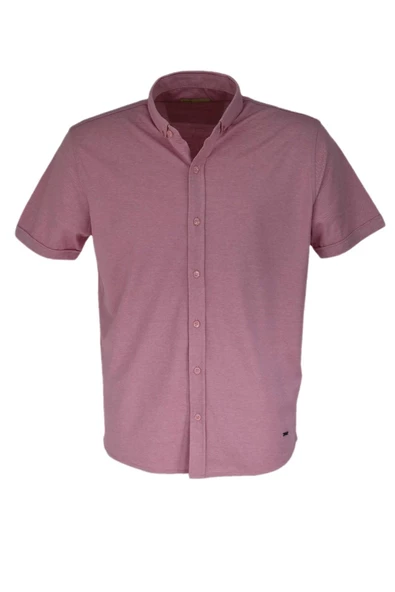 Erkek Önden Düğmeli Yakalı Tişört R4680 BGL-ST03770 - Resim 2