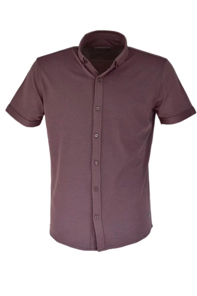 Erkek Önden Düğmeli Yakalı Tişört R4680 BGL-ST03770 - Resim 11