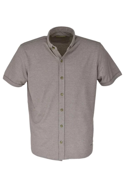 Erkek Önden Düğmeli Yakalı Tişört R4680 BGL-ST03770 - Resim 7