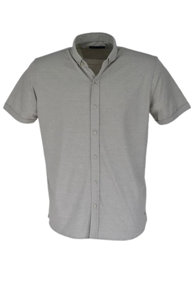 Erkek Önden Düğmeli Yakalı Tişört R4680 BGL-ST03770 - Resim 5