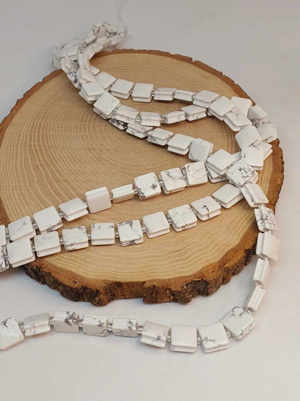 Havlit Taşı Yandan Oyuklu Kare Kesim 10x10mm Dizi (49570) - Resim 3