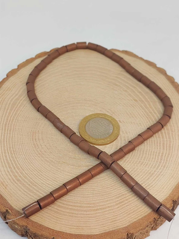 Hematit Taşı Dizi 5.5*8mm (49608) - Resim 3