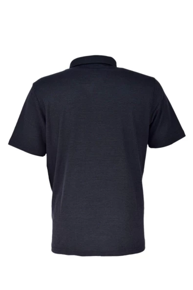 Erkek Gömlek Yaka Jakarlı Cepli Tişört R7710 BGL-ST03773 - Resim 6