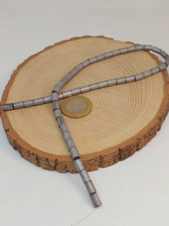 Hematit Taşı Dizi 5.5*8mm (49610) - Resim 3