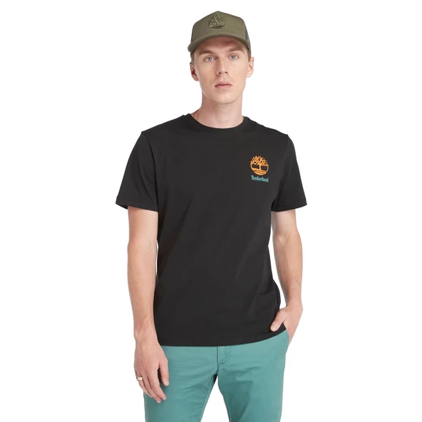 Timberland Back Graphic Short Sleeve Tee Erkek T-Shirt TB0A5UDY0011