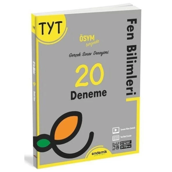 Endemik TYT Fen Bilimleri 20 Deneme