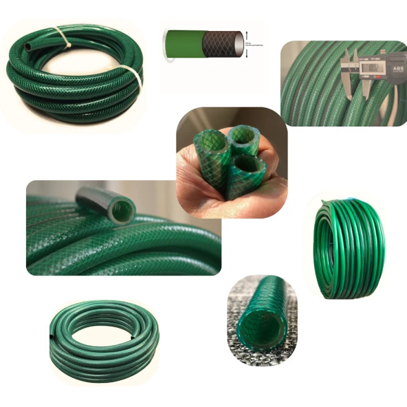 Bahce Hortumları -25 Metre 1/2 inç yarım parmak - 3