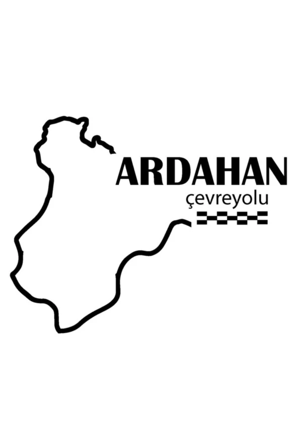 Ardahan Çevreyolu Sticker 12*9 Cm