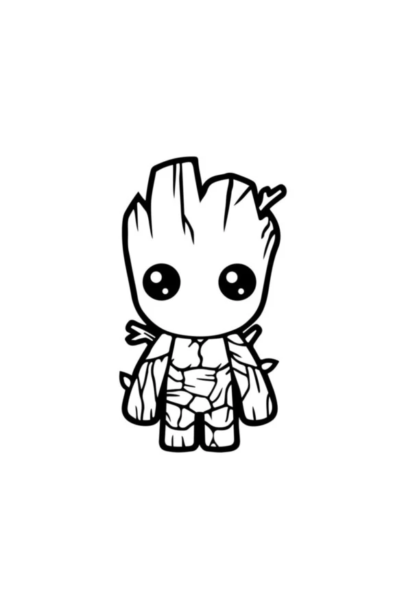 Groot Sticker 15*10 Cm