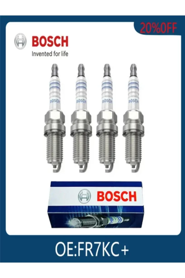 Toyota Corolla 1.6 Terra 1997-1999 Bosch Uyumlu Nikel Buji Fr7kc+ 4 Adet