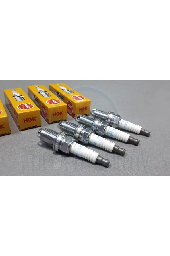 4 x MERCEDES SLK R170 M111 ATEŞLEME BUJİSİ TAKIM BKUR6ET-10 NGK - Resim 2