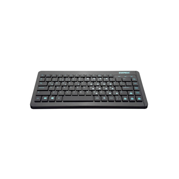 Everest Kb-410 Siyah Usb Türkçe Q Mini Klavye - 4