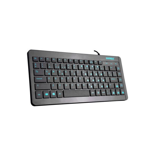 Everest Kb-410 Siyah Usb Türkçe Q Mini Klavye - 5