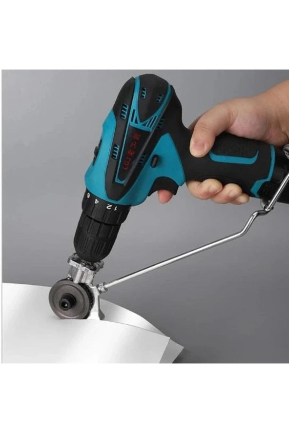 0185 Matkap İçin Metal Plaka ve Sac Kesme Aparatı - 1
