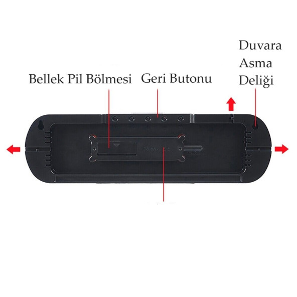 Enarose Elektrikli Hafıza Korumalı Dijital ATC5502 - 6