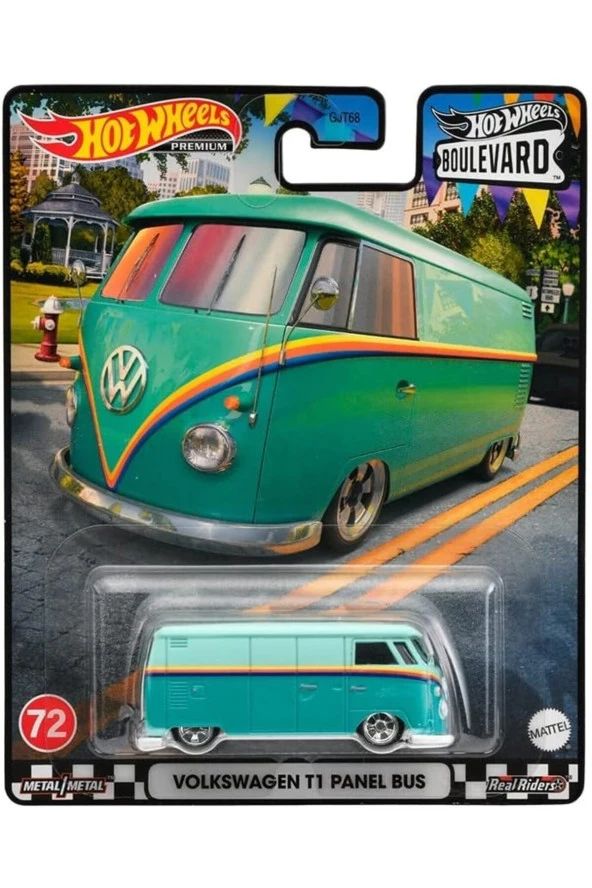 Hot Wheels Boulevard Volkswagen T1 Panel Bus GJT68 HKF18