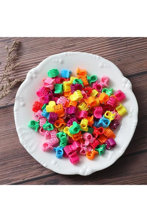 Minik Renkli Mandal Toka 24 Adet - 2