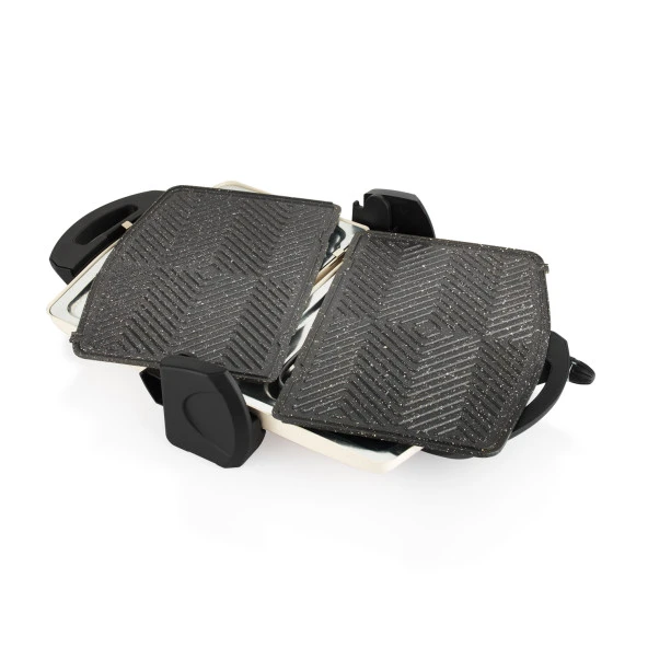 Schafer Grill Chef Tost Makinesi-Krem - 10