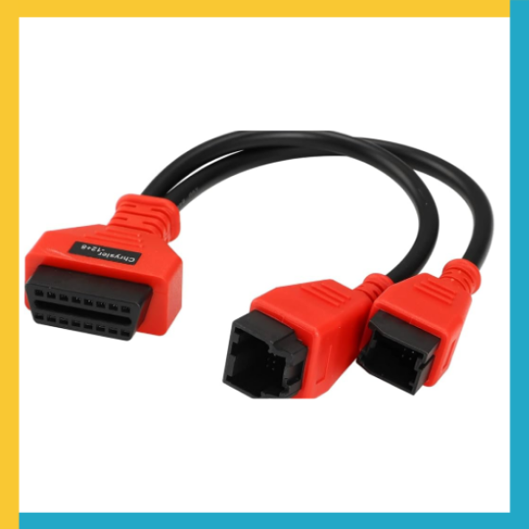 Autel 12-8 Chrysler-Fiat-Jeep-Renegade-Wrangler Programlama Kablosu - 3