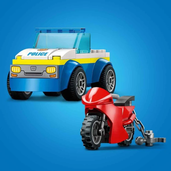 Orjinal Lego City Polis Merkezi Takibi Lego City 60370 - 4