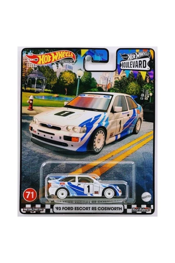 Hot Wheels Boulevard  93 Ford Escort RS Cosworth GJT68 HKF17