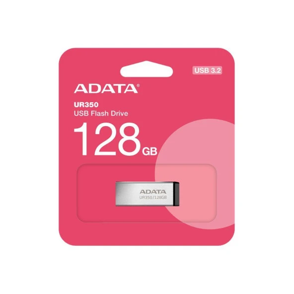 Adata UR350-128G 128GB USB3.2 Gen1 Metal Flash Bellek - 2