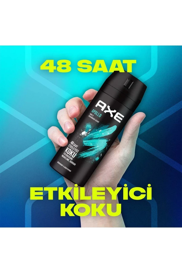 Erkek Deodorant Sprey Apollo 150 ml - 5