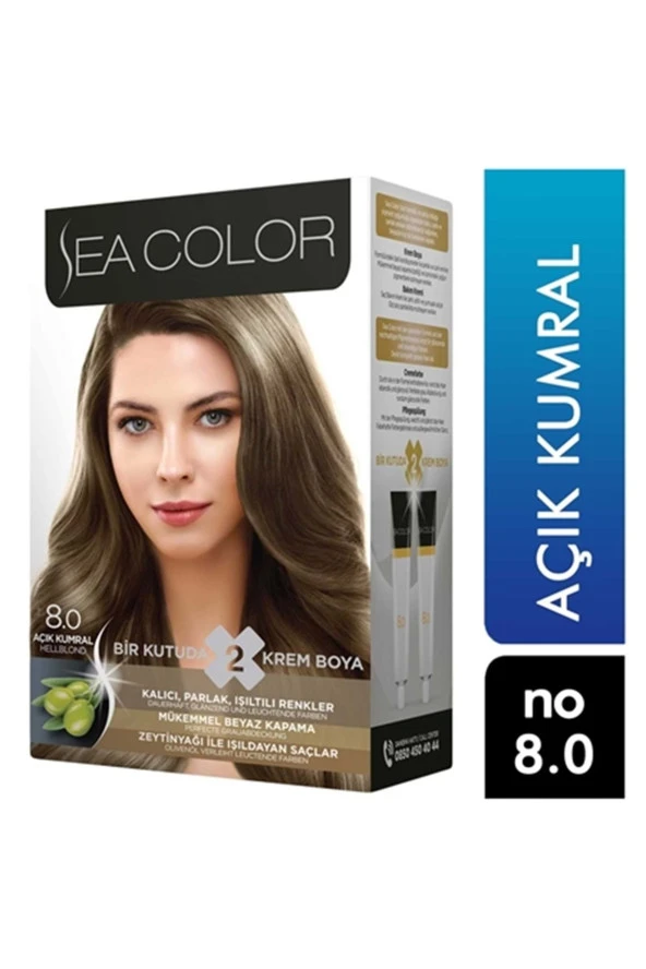 Color Set Boya 8.0 Açık Kumral 8698753382041