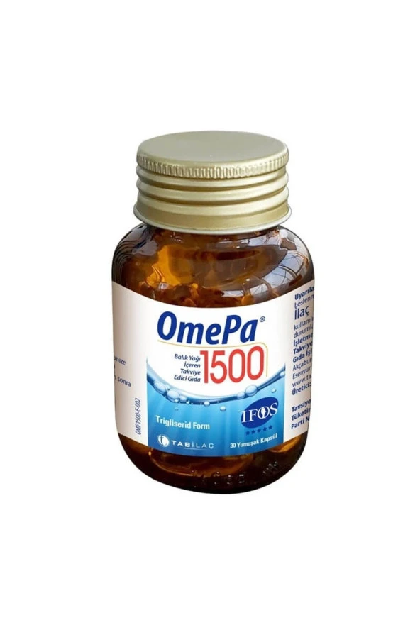 OMEPA BALIK YAĞI 1500 MG 30 KAPSÜL