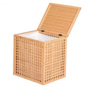 PANALI PNL-B9190 AHŞAP ÇAMAŞIR SEPETİ (DEMONTE)