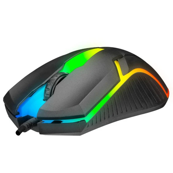 Everest Sm-G52 Usb Siyah Aydınlatmalı Gaming Oyuncu Mouse - 3