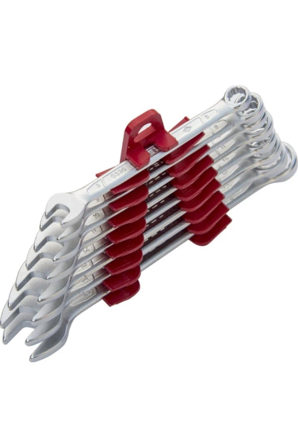 İzeltaş  8'li Kombine Anahtar Takımı Kısa Boy – 0320002108 ürün görseli