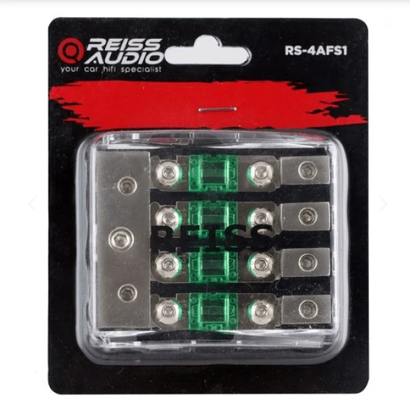 REİSS AUDİO RS-4AFS1 4LÜ SİGORTA DAĞITICI - 2