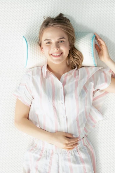 Viscofoam Çok Amaçlı Ortopedik Yastık Horlama Yastığı 42x18x10cm - 5